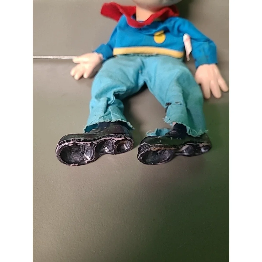 1960s Vintage Gund Popeye The Sailor Man‎ Doll Toy Puppet No Strings